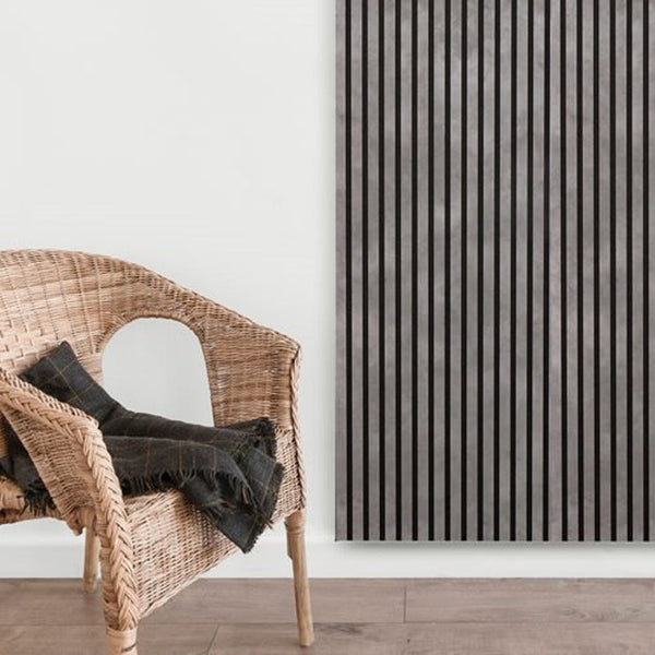 Decorative MDF Slat Wall Panel - Urban Stone - Floors To Walls