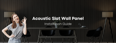 Acoustic Slat Wall Panels - Installation Guide