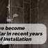 Shower panels have become increasingly popular in recent years due to their ease of installation