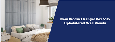 New Product Range: Vox Vilo Upholstered Wall Panels