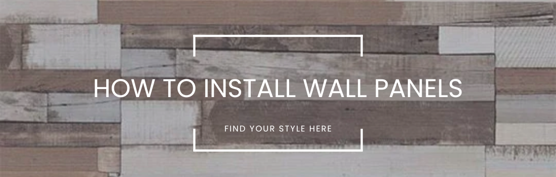 How to install wall panels