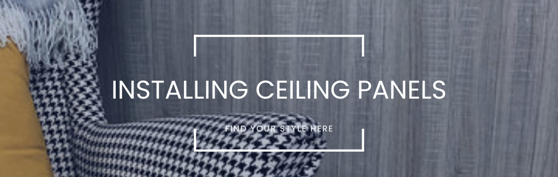 Installing ceiling panels