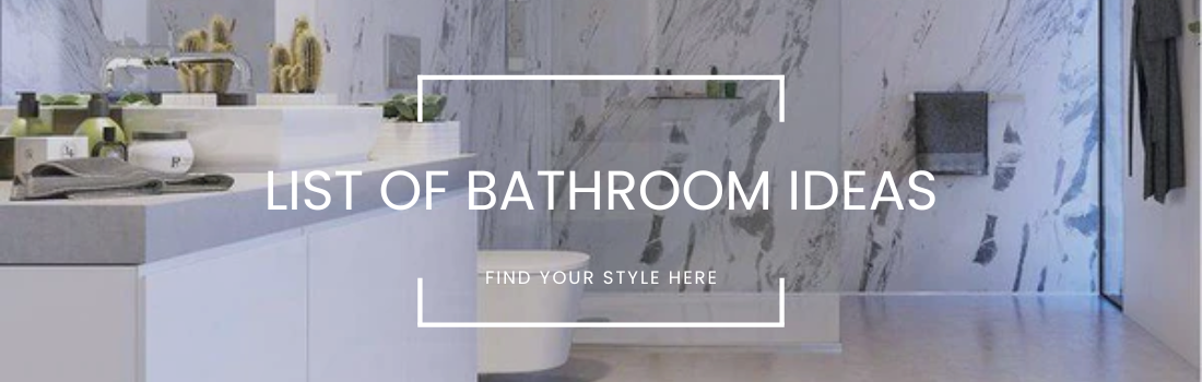 List of bathroom ideas