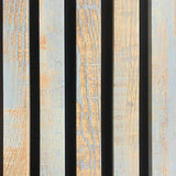 Sulcado Range Acoustic Slat Wall Panel - Rustic Blue