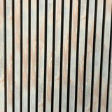 Sulcado Range Acoustic Slat Wall Panel - Rustic Blue
