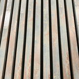Sulcado Range Acoustic Slat Wall Panel - Rustic Blue