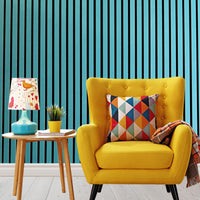 Slat Wall Panel Acoustic - Green - Floors To Walls