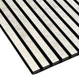 Slat Wall Panel Acoustic - Concrete - Floors To Walls