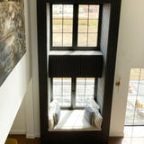Slat Wall Panel Acoustic Wide Lat - Charcoal Black