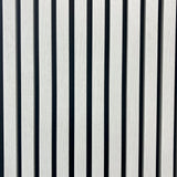 Sulcado Range Acoustic Slat Wall Panel - White Wood