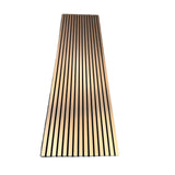 Slat Wall Panel Acoustic - Brushed Copper - Floors To Walls