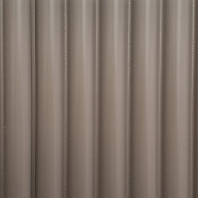 Sulcado Fluted Slat Panel 120mm - Affogato Brown - Floors To Walls