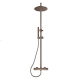 Core Round Rigid Riser Shower - Floors To Walls