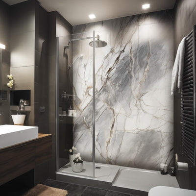 Large Pasadena - 1m Shower Wall Panelling Panel 2