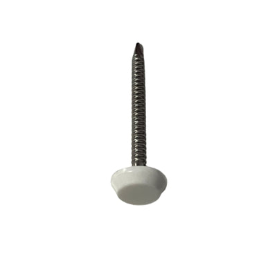 Polyhead Pins and Nails Plastic Top UPVC Fixings - Floors To Walls