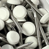 Polyhead Pins and Nails Plastic Top UPVC Fixings - Floors To Walls