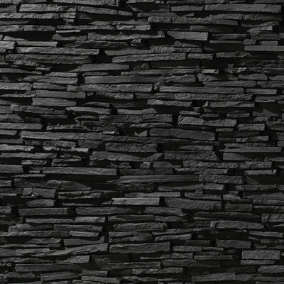 Panel Stone Alpes Slate - Anthracite Panel - Floors To Walls