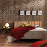 Panel Stone Old British Brick Brown Panel - Floors To Walls