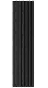 Value Range Acoustic Slat Wall Panel - Charcoal - Floors To Walls