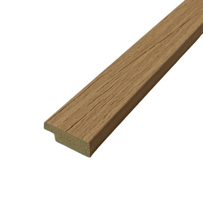 Slat Wall Waterproof Premium - Trims - Light Ash - Floors To Walls