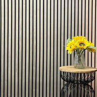 Slat Wall Panel - Grey - Floors To Walls