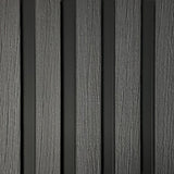 Large Waterproof Slat Panel 300mm - Charcoal - Floors To Walls