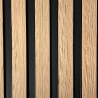 Slat Wall Waterproof Premium 300mm - Light Ash