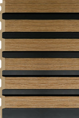 Slat Wall Waterproof Premium 300mm - Natural Oak - Floors To Walls