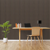 Slat Wall Waterproof Premium 300mm - Walnut - Floors To Walls