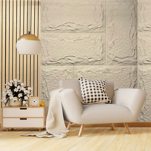 Stone Panel - Gold Hemp
