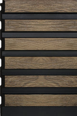 Slat Wall Waterproof Premium 300mm - French Oak