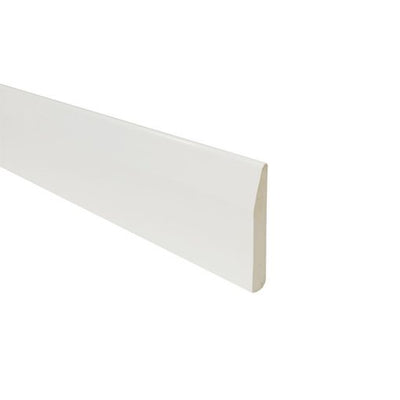 2 x 2.5m Deeplas PVC Reversible Skirting Board – 65mm - Floors To Walls