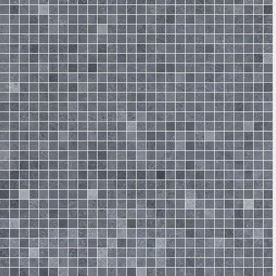 Large Roman Mosaic (Blue/Grey) - 1m Shower Wall Panelling - Floors To Walls