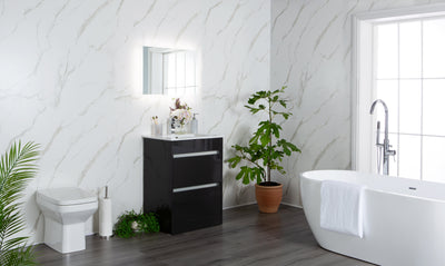 Large White Marble - 1m Shower Wall Panelling - Floors To Walls