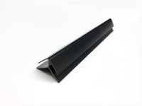 PVC External Corner Wall Trim 8mm Black - Floors To Walls