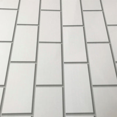 Jubilee Tile Effect White - Floors To Walls