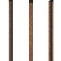 Vox Linerio S-Line Slat Panel Trims - Mocca - Floors To Walls