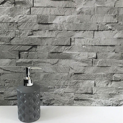 Natural Stone Light Grey - 4 Pack - Floors To Walls