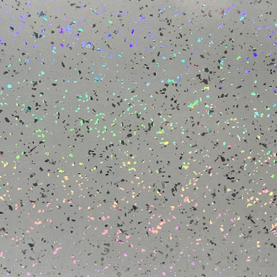 Large Light Grey Platinum Sparkle - 1m Shower Wall Panelling - Floors To Walls