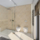 Large Pergammon - 1m Shower Wall Panelling - Floors To Walls