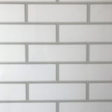 Large London Tile - 1m Shower Wall Panelling - Floors To Walls