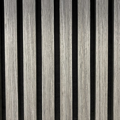 Slat Wall Panel - Grey - Floors To Walls
