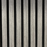 Slat Wall Panel - Grey - Floors To Walls