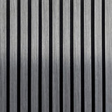 Slat Wall Panel - Grey 600x600mm Single - Floors To Walls