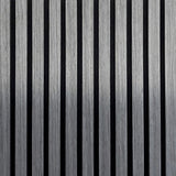 Slat Wall Panel - Grey 600x600mm Single - Floors To Walls