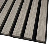 Slat Wall Panel - Grey 600x600mm Single - Floors To Walls