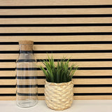 Slat Wall Panel - Natural Oak - Floors To Walls
