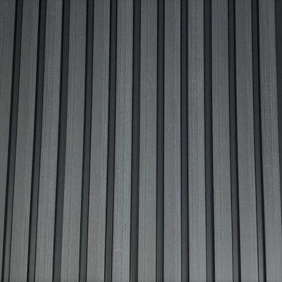 Sulcado Slat Panel - Charcoal Large - Floors To Walls
