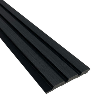 Sulcado Slat Panel - Charcoal Large - Floors To Walls