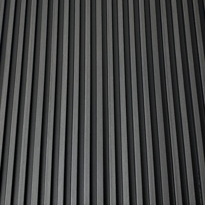 Sulcado Slat Panel - Charcoal Small - Floors To Walls